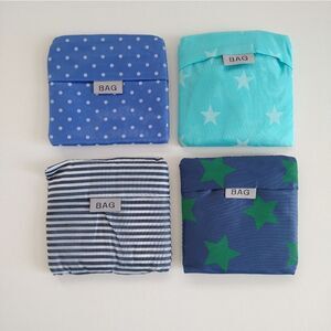 Set of 4 Foldable Grocery Bags (Assorted)